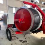 138KV Max Intermittent 45kn Diesel Tensioner Stringing Equipment