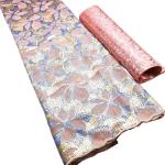african lace fabric sequins lace embroidery fabric mesh bridal wedding dress