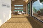 Herringbone Chevron Grain Stone SPC Rigid Vinyl 1220X183mm GKBM Greenpy GL-W7229