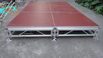 celebration Aluminum Adjustable Height 1.2M Plywood Portable Stage