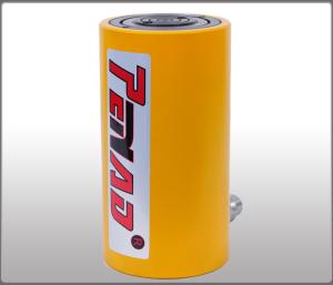 China Ultra Thin Hollow Hydraulic Jack / Hydraulic Power Jack With Baking Finish Surface factory
