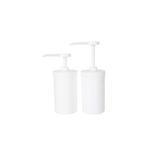 China Polypropylene Plastic Condiment Pump With 1000ml Container on sale