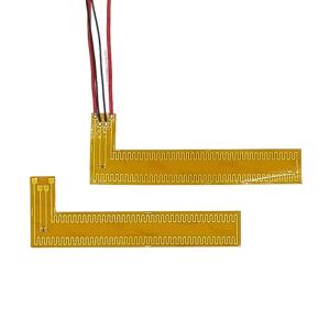 China Customised Flexible Film Heater L Shape CE Certified PI Heating Film factory