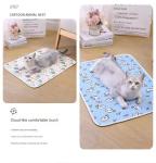 Summer Pet Cooling Mat Latex Pad Cat Dog Sleeping Kennel Ice Silk Cooling Pad