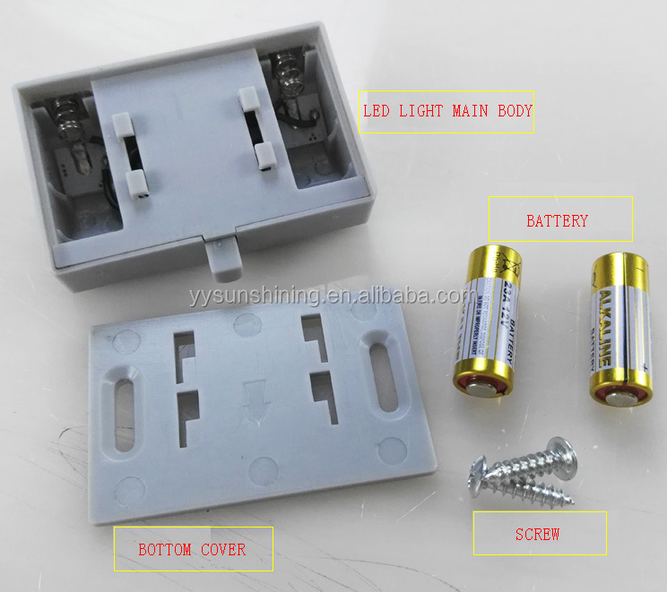 LED Kitchen Cabinets Bookshelves and Other Hinge Lights with Door Control Switch