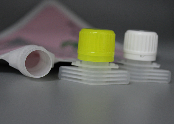 PE Recipe Capsule Plastic Spout Caps Diameter 16mm OEM Service