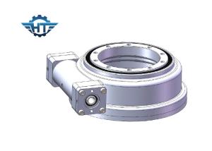 China 5 Inch Horizontal Type Slew Bearing Gearbox For Oblique Solar And Horizontal Single Axis Trackers factory