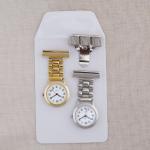 Metal Nurse Watch+Pen Holder+Pen Bag+Pen Light Set Brooch Doctor Watch Hospital
