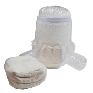 China OEM Breathable Adult Disposable Nappies Cotton PE Film Backsheet factory