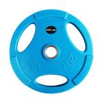 Gym Crossfit Professional 3 Grips Fitness Weight Plates PU Material