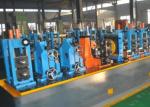 Precision Tube Mill , Blue Welded Pipe Mill Professional Dia 114 Mm