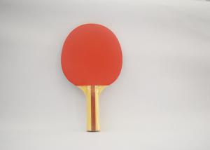 China Standard Universal Table Tennis Rackets With Two Types Wood Stripes Handle factory