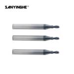 6mm 8mm CNC Ball Nose End Mill Corner Radius Milling Cutter For Steel HRC45