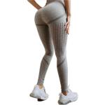 High Waisted Seamless Workout Leggings , Push Up Running Women Gym Fitness