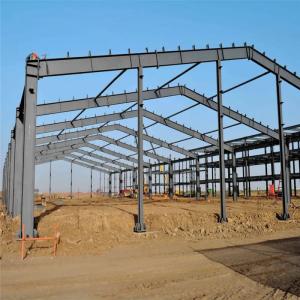 China Customizable Prefabricated Metal Building With Hot Dip Galvanised Or Painted Steel Sheet Or Sandwich Panels Walls factory