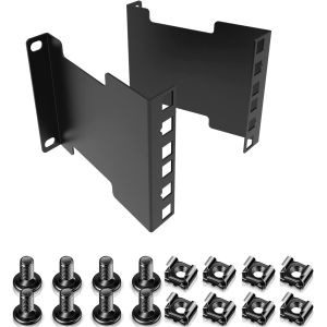 Server Rack Depth Extender-4 inches about 10.2 cm deep-Embedded Rack Mounting