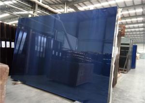 China 3300x2140mm Size 5mm Thickness Dark Blue For Building Construction factory