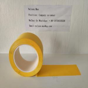 China Caution Warning Road Marking Tape / Aisle Marking Tape Roll Size 1250mmx18/30m factory