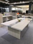 Rectangular Executive Conference Table , Large Boardroom Table 750mm Height