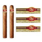 Luxury Cigar Band Printing Custom Die Cut 3D Embossed Gold Foil Stickers