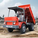 3 Tons Underground Mining Truck Four Wheel Tunnel Articulated Diesel