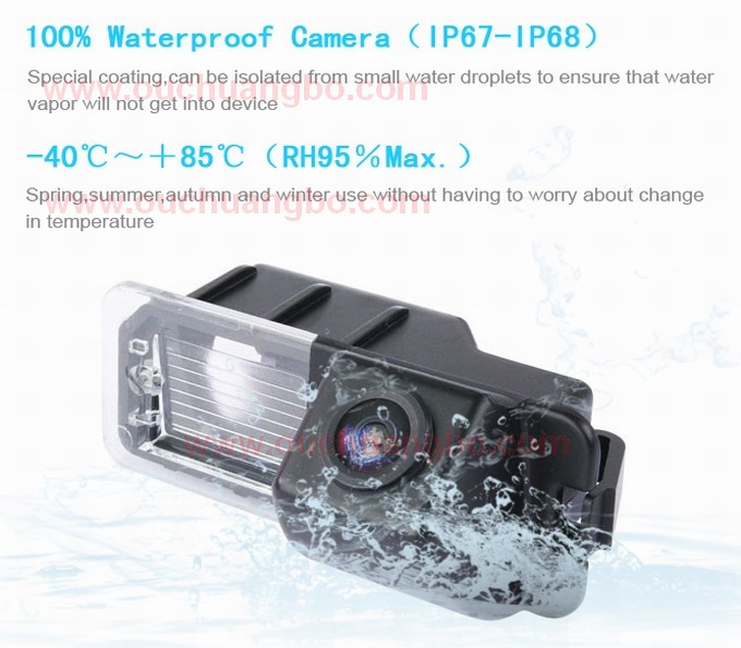Ouchuangbo Car color night vision waterproof front view for Volkswagen Golf 6 OCB-T6913