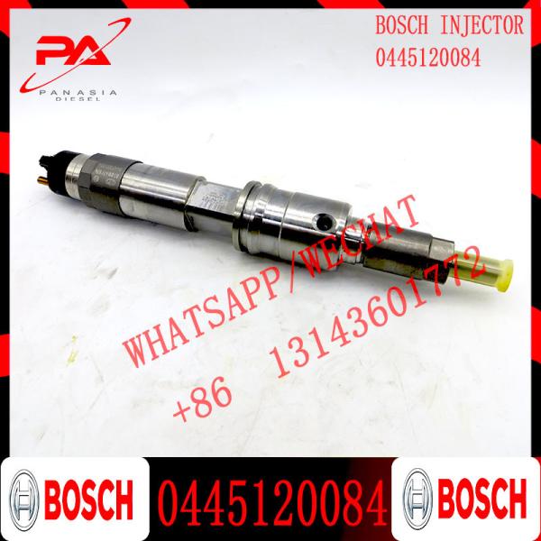0445120084 Diesel Common Rail Fuel Injector 0445120084 5010477874 or fuel injector 0445120019 0445120084