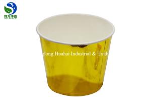 China Golden Double Wall Disposable Paper Soup Bowls 32oz Custom Printed Hot Food Use factory