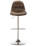 Square Seat Fabric Bar Stool Chairs For Kitchen Counter Bar Pub Height
