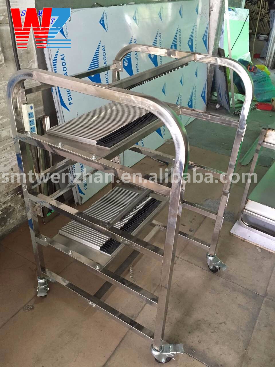 Corrosion Proof SIEMENS X Feeder Cart SMT Machines