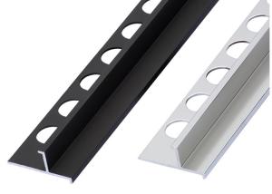China Decorative metallic interior baseboard for Aluminum cover line skirting board for tile trim factory