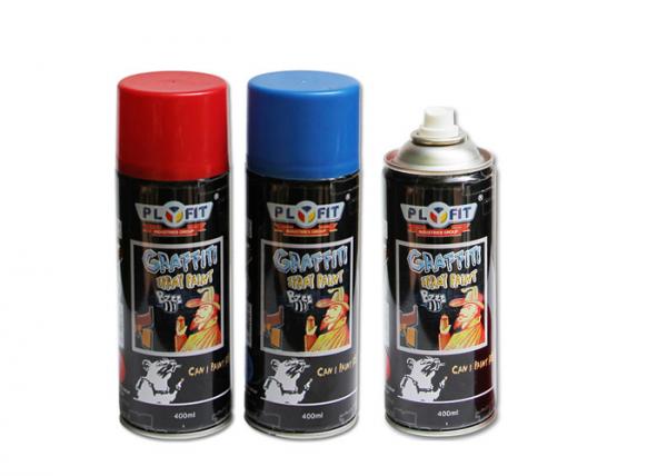 China Custom Heat Resistant  metallic Spray Paint , Plyfit Enamel graffiti-art Spray Paint For Metal ,wood ,glass Surfaces factory