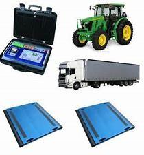 100T Pit Type Semi Truck Mobile Vehicle Weighing Scales For Highway Transportati