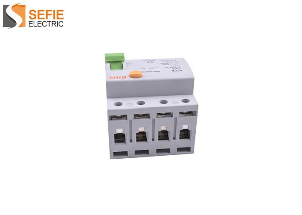 China 40A Rcd Controlled Circuits Switch / S Type  4p Circuit Breaker 25 Rated Current factory