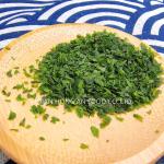 Thin Sheets Dried Sea Lettuce , Customized green laver Seaweed seasoning agent
