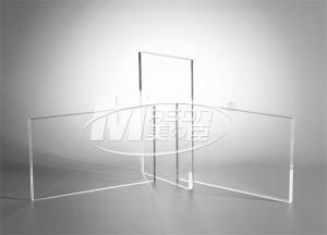 China MMA Large Plexiglass Sheets Custom Cut Transparent Thin Acrylic Sheet factory