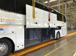 LHD/RHD Cummins 375HP Euro5 51+2 Seats Luxury Coach Bus YBL6128SD for South