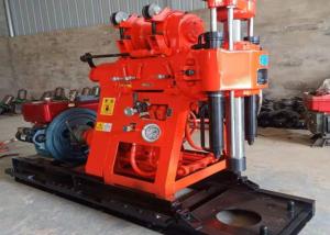 China Diesel Engine 22 HP Crawler Drill Rig GK 200 Exploration factory