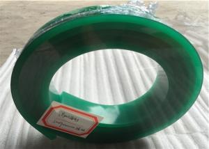 China Hardness Shore 75A Screen Printing Squeegee Green Color 7mm * 40mm * 4000 Mm factory