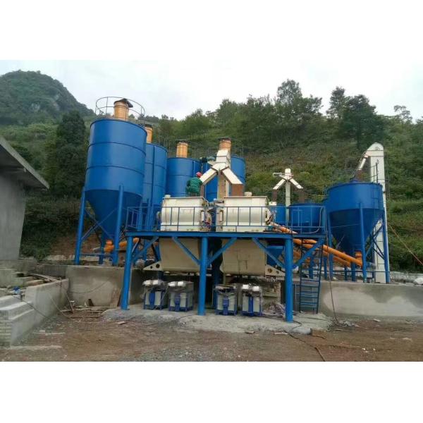 China 20 - 50T/H Fully Automatic Dry Mixed Mortar Plant Production Line Tile Adhesive factory