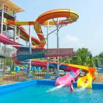 Water Park Tube Slide Equipment Outdoor Playground Design Fiberglass Toboggan