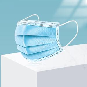 China 3 Ply Disposable Non Woven Medical Mask , Surgical 3 Ply Disposable Face Mask factory