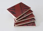 Poplar Core Red Film Faced Plywood For Building Model