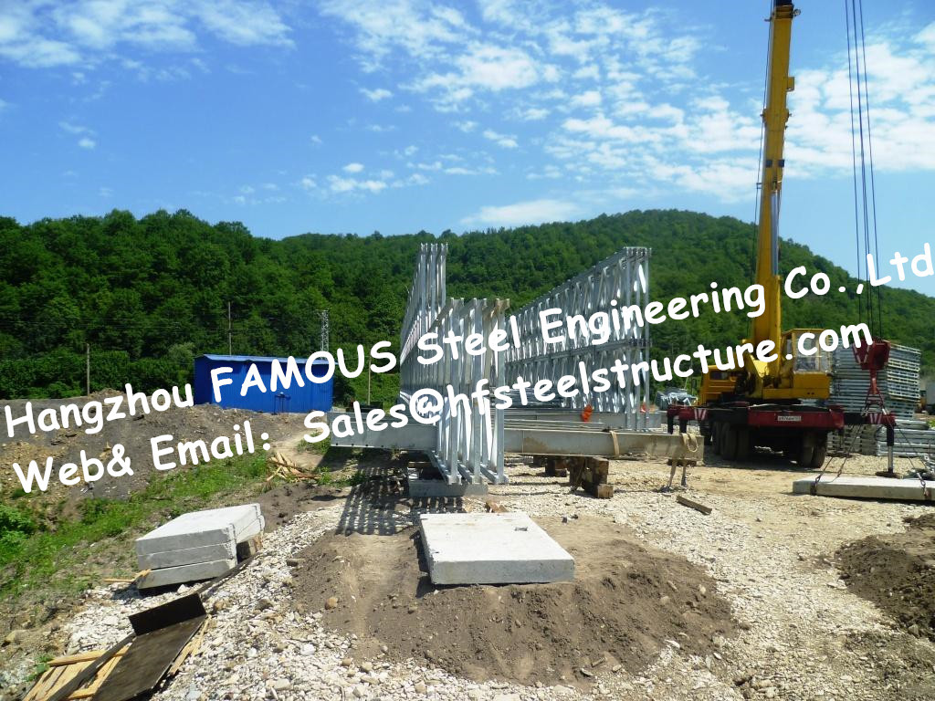 Steel Fabricator Supply Prefabricated Steel Structural Bailey Bridge Of Reinforced Steel Q345
