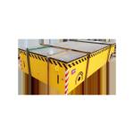 Warehouse Trackless 12T Electric Transfer Cart Low Noise No Pollution