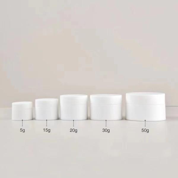 Custom Plastic PP Cream Jar 5g to 50g for Cosmetic Products