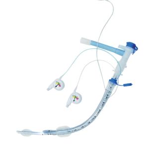 China Video Combined Double Lumen Endobronchial Tube With PU Cuff Built-in Camera factory