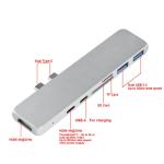 Thunderbolt 3 USB C Dock Hub Docking for 2018 MacBook Air MacBook Pro 2016 2017