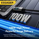 ESSAGER ES-X58 Series 100W PD Type C Cable USB C to USB C