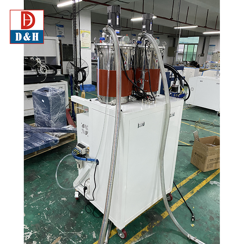 Durable Gear Pump Assurance Static Mixing Valve Potting Machine for Two Part Materials